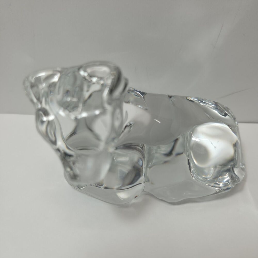 Baccarat Crystal Zodiac Cow Calf Figurine